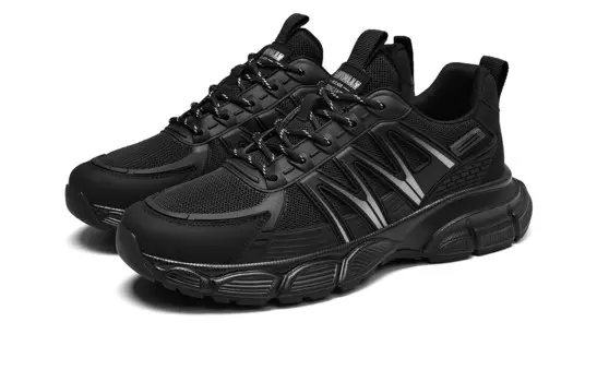 Кроссовки HLA Casual Shoes Men Low-Top, черный