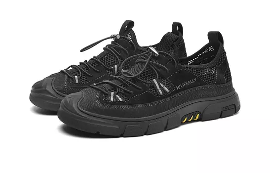 Кроссовки HLA Casual Shoes Men Low-Top, черный