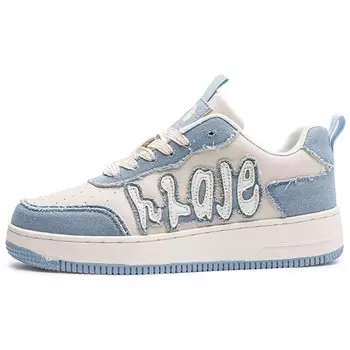 Кроссовки HLA JEANS Lifestyle Shoes Unisex Low-top, белый/синий