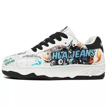 Кроссовки HLA JEANS Skateboarding Shoes Unisex Low-top, серый
