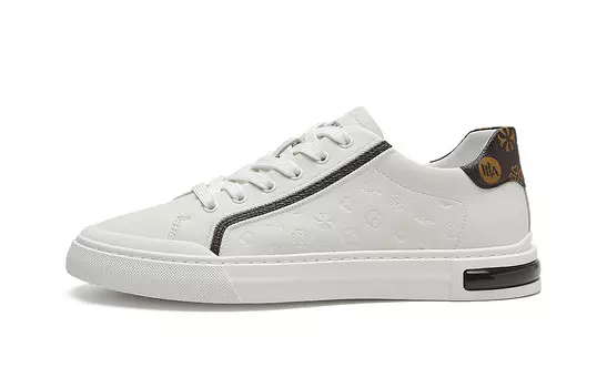 Кроссовки HLA Skateboarding Shoes Men Low-top, белый