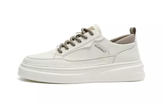 Кроссовки HLA Skateboarding Shoes Men Low-top, цвет Apricot