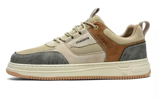 Кроссовки HLA Skateboarding Shoes Men Low-top, цвет Sand