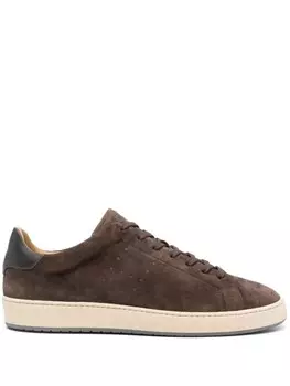 Кроссовки Hogan из замши, коричневый