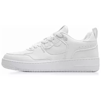 Кроссовки HOGK Skateboarding Shoes Unisex Low-top White, белый