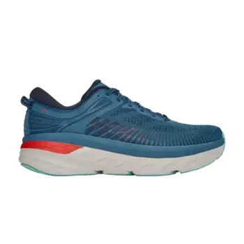 Кроссовки HOKA Bondi 7, бирюзовый