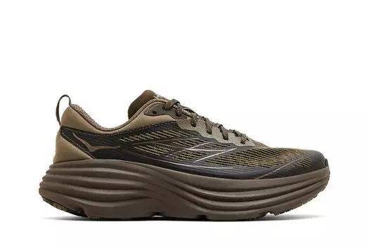 Кроссовки HOKA Bondi 8 Caged Stealth Tech Pack, коричневый