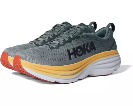 Кроссовки Hoka Bondi 8, цвет Goblin Blue/Mountain Spring