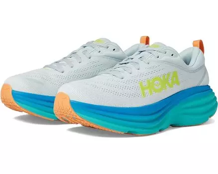 Кроссовки Hoka Bondi 8, цвет Ice Flow/Bit Of Blue