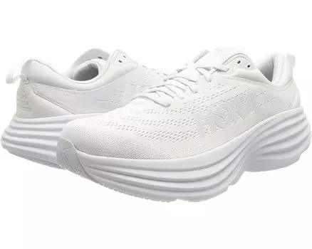 Кроссовки Hoka Bondi 8, цвет White/White
