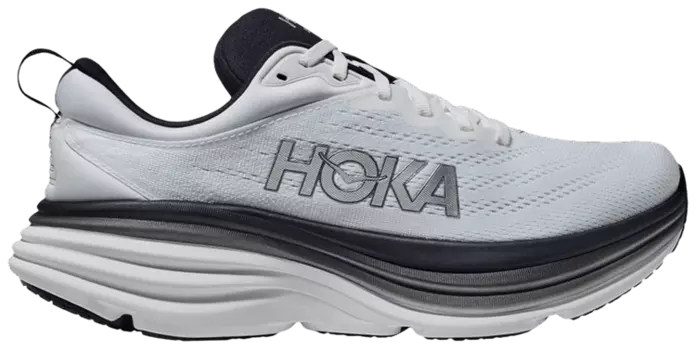Кроссовки HOKA Bondi 8 'White Black', белый