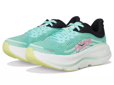 Кроссовки Hoka Bondi 9, цвет Blue Spark/Mint Fluorite