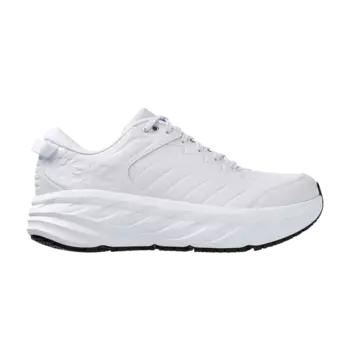 Кроссовки HOKA Bondi SR 2E Wide 'White', белый