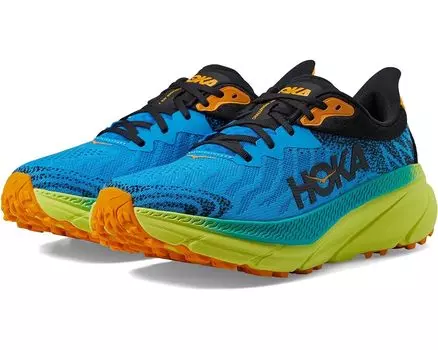 Кроссовки Hoka Challenger 7, цвет Diva Blue/Evening Primrose