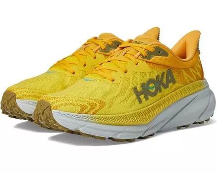 Кроссовки Hoka Challenger 7, цвет Passion Fruit/Golden Yellow