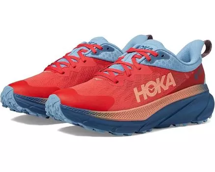 Кроссовки Hoka Challenger 7 GORE-TEX, цвет Cerise/Real Teal