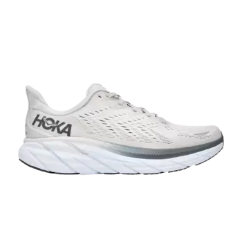 Кроссовки HOKA Clifton 8 'Lunar Rock Nimbus Cloud', серый