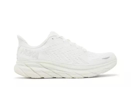 Кроссовки HOKA Clifton 8 'Triple White', белый