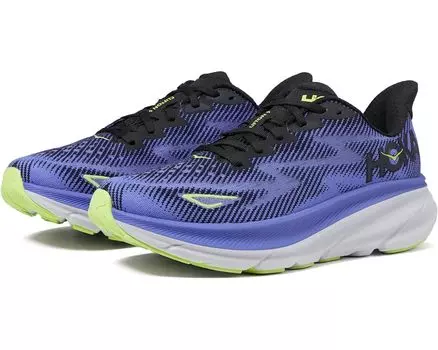 Кроссовки Hoka Clifton 9, цвет Black/Stellar Blue