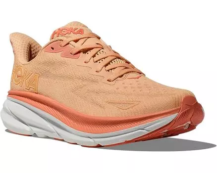 Кроссовки Hoka Clifton 9, цвет Cantaloupe/White