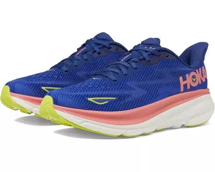 Кроссовки Hoka Clifton 9, цвет Evening Sky/Coral