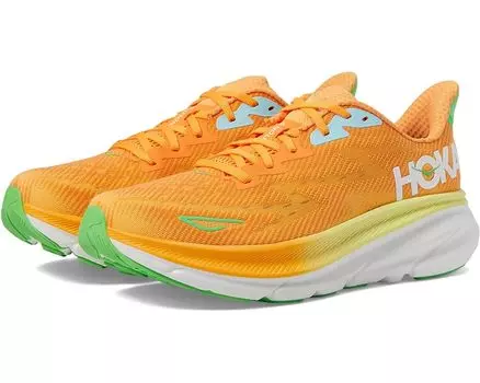 Кроссовки Hoka Clifton 9, цвет Solar Flare/Sherbet