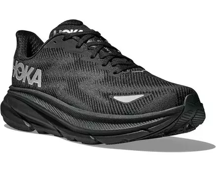 Кроссовки Hoka Clifton 9 GTX, цвет Black/Black 1