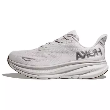Кроссовки HOKA Clifton 9 'Nimbus Cloud', серый/белый