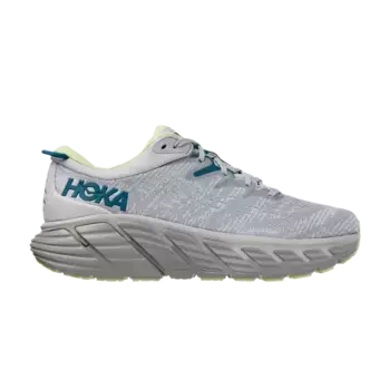 Кроссовки HOKA Gaviota 4 Wide 'Harbor Mist Butterfly', серый