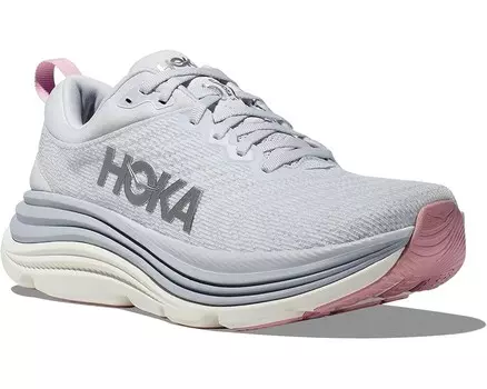 Кроссовки Hoka Gaviota 5, цвет Sea Ice/Pink Twilight