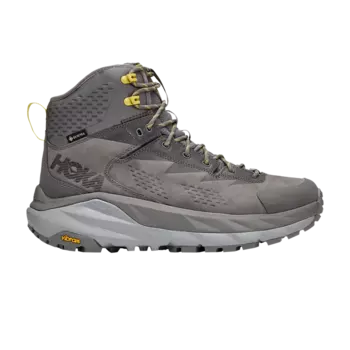 Кроссовки HOKA Kaha GORE-TEX 'Charcoal Grey Green Sheen', серый