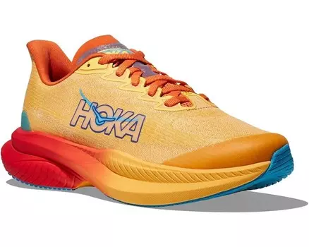 Кроссовки Hoka Kids Hoka Kids Mach 6 Sneaker(Big Kid), цвет Poppy/Squash