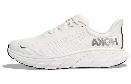 Кроссовки HOKA ONE ONE Arahi 7 Blanc De Blanc Steel Wool, белый