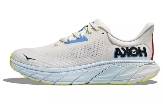Кроссовки HOKA ONE ONE Arahi 7 Blanc De Blanc Virtual Blue, белый/синий