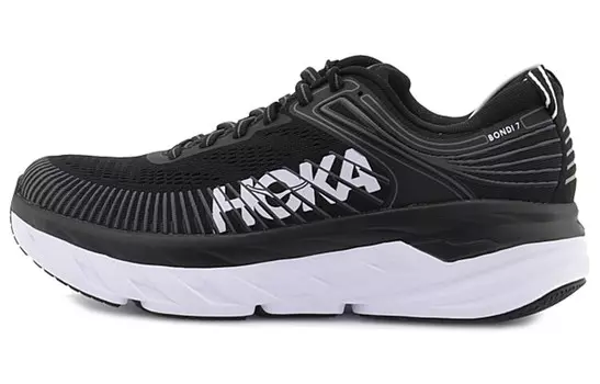 Кроссовки HOKA ONE ONE Bondi 7 Black White Women's