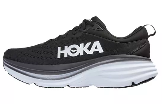 Кроссовки HOKA ONE ONE Bondi 8 Black White
