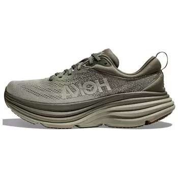 Кроссовки HOKA ONE ONE Bondi 8 Lifestyle Shoes Men Low-top Army Green, хаки