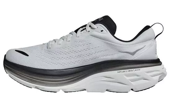 Кроссовки HOKA ONE ONE Bondi 8 мужские, Черно-белый