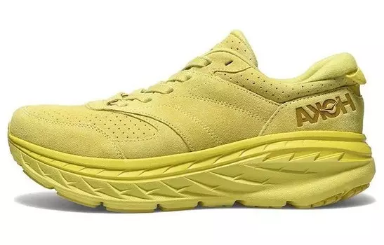 Кроссовки HOKA ONE ONE Bondi L Suede Celery Lima Bean All Gender