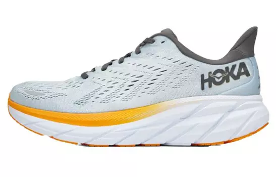Кроссовки HOKA ONE ONE Clifton 8 Blue Fog Orange