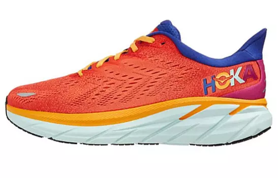 Кроссовки HOKA ONE ONE Clifton 8 Fiesta Orange Purple