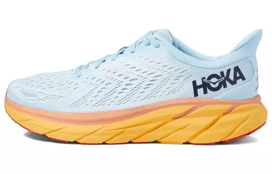 Кроссовки HOKA ONE ONE Clifton 8 Summer Song Ice Flow Orange Women's