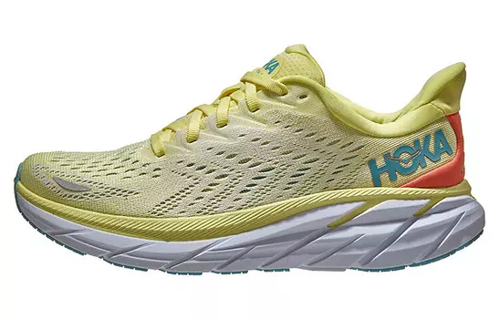 Кроссовки HOKA ONE ONE Clifton 8 Yellow Pear Sweet Corn Women's
