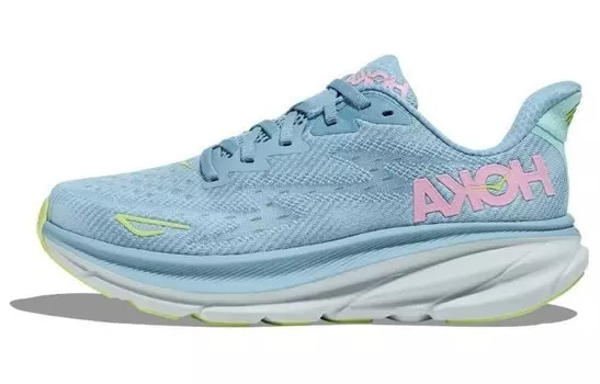 Кроссовки HOKA ONE ONE Clifton 9 Dusk Pink Twilight Women's, синий