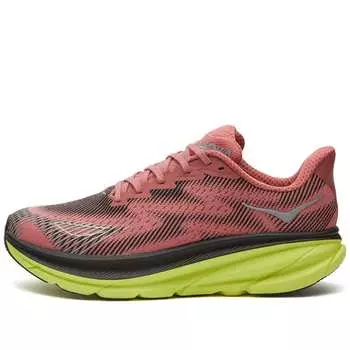 Кроссовки Hoka One One Clifton 9 Gtx, цвет Clay & Black