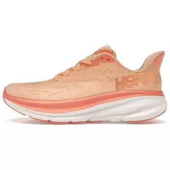Кроссовки HOKA ONE ONE Clifton 9 Lifestyle Shoes Women's Low-top Pink/Orange, розовый