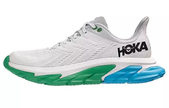 Кроссовки HOKA ONE ONE Clifton Edge Nimbus Cloud Green Blue Women's