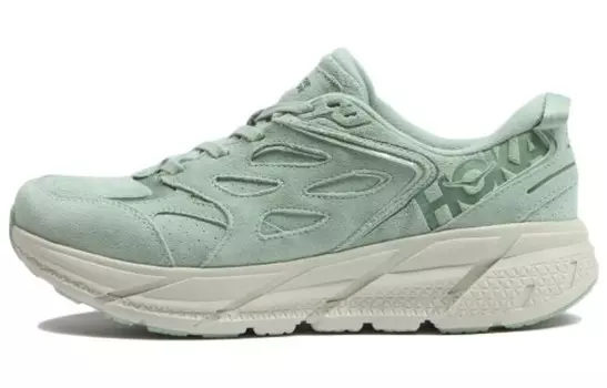 Кроссовки HOKA ONE ONE Clifton L Suede Smoke Green All Gender