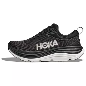 Кроссовки HOKA ONE ONE Gaviota 5 Black White, черный/белый