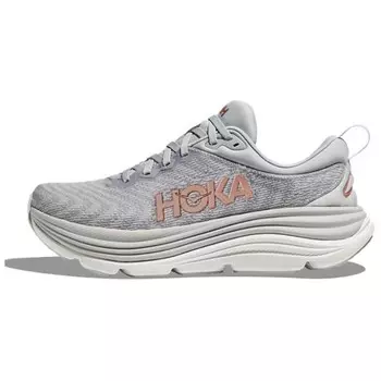 Кроссовки HOKA ONE ONE Gaviota 5 Harbor Mist Rose Gold Women's, серый
